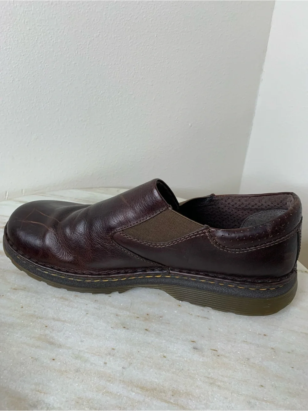 Dr. Martens loafer leather sz 12 men’s Brown “Orson” slip on